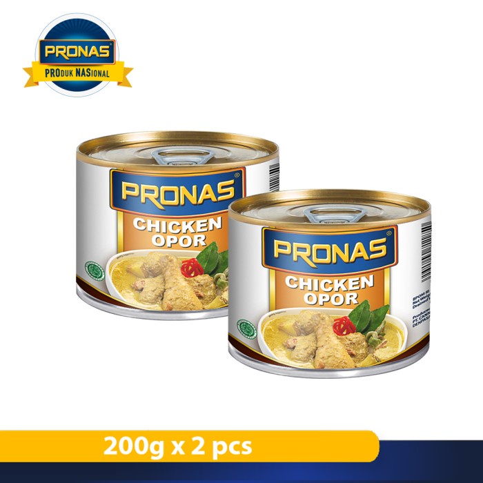 

Pronas Opor Ayam 200 G Dengan Kemasan Eoe Bundling 2 Pcs