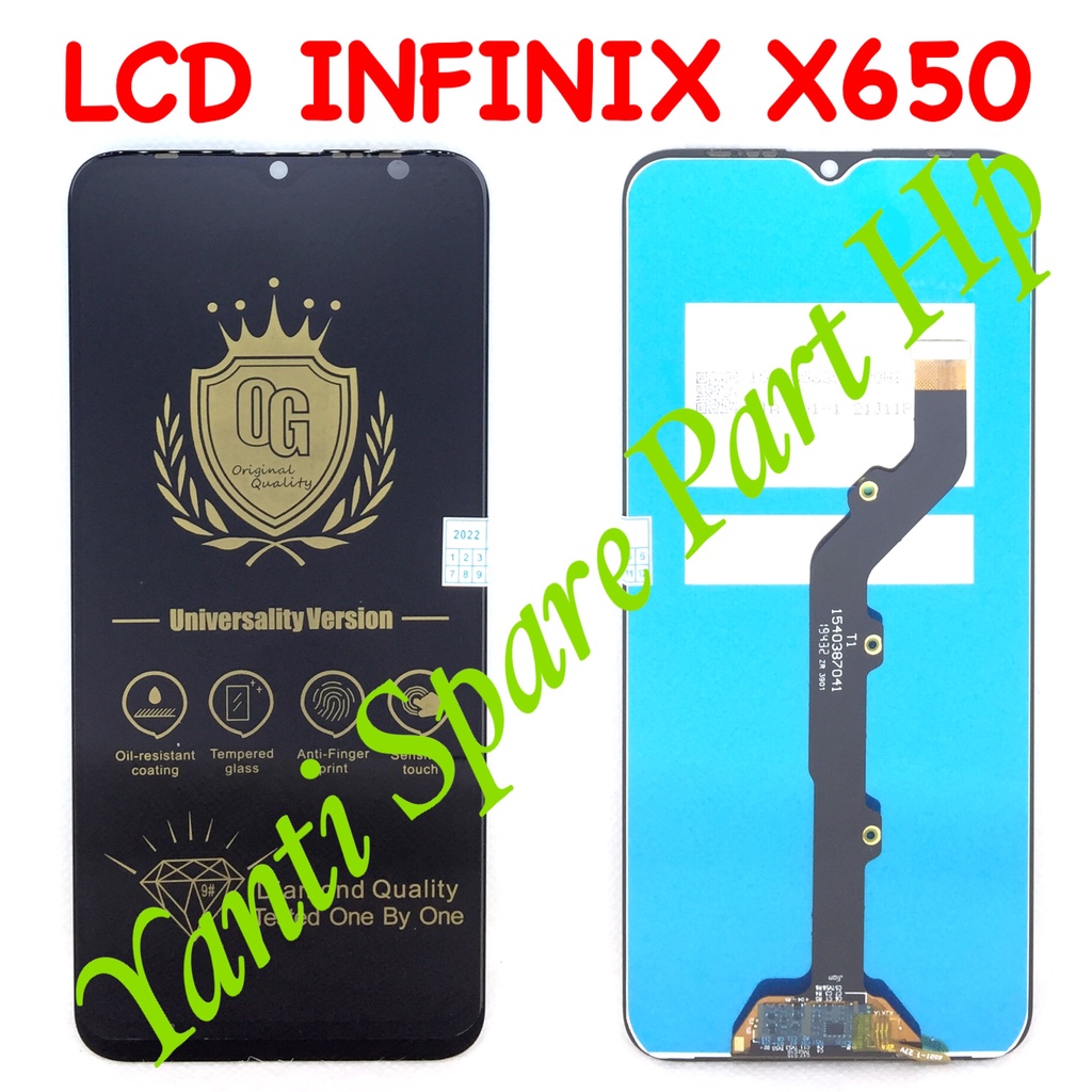 Lcd Touchscreen Infinix Hot 8 X650 Fullset Original New