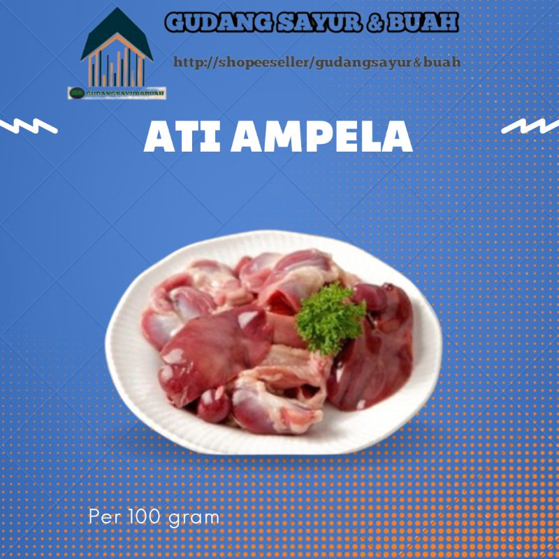 

ATI AMPELA AYAM BROILLER 100 GR