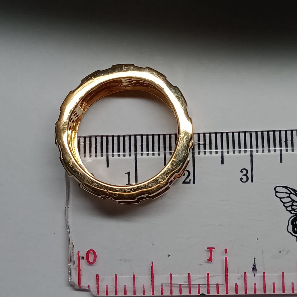 Cincin emas 17k - 6.15 gr kadar 750 - 4282