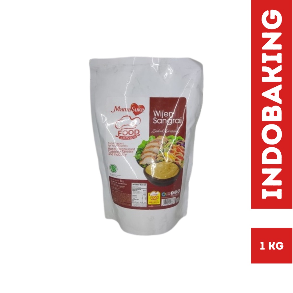 

Mamasuka Salad Dressing Wijen Sangrai 1kg Roasted Sesame Halal