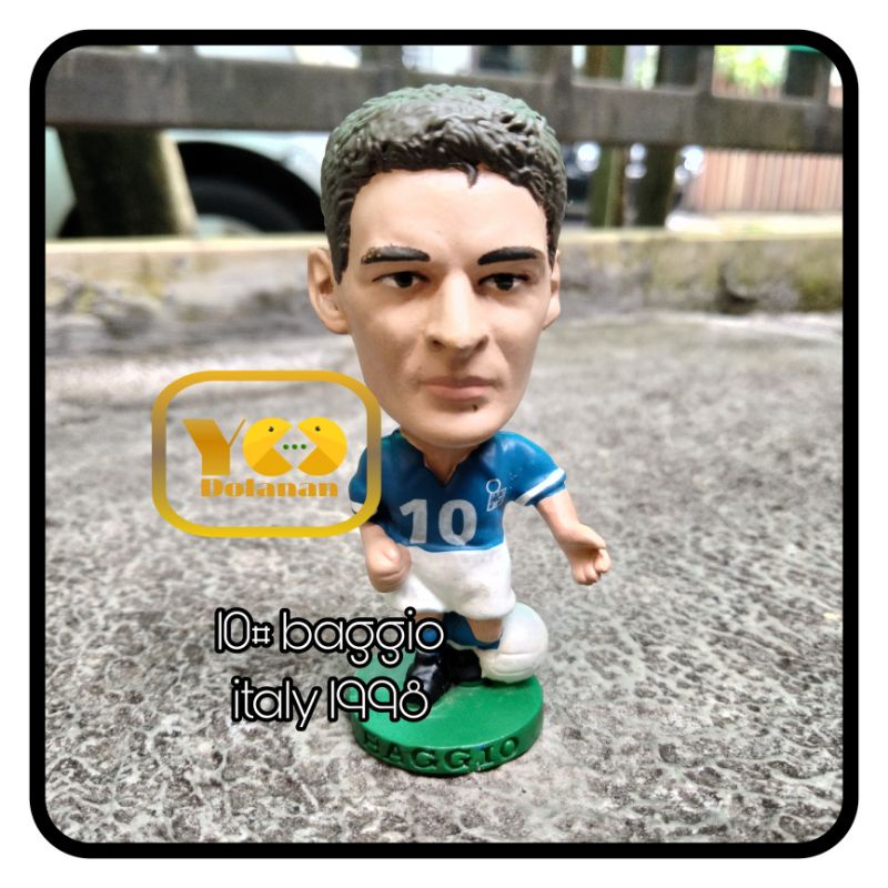 10# BAGGIO - ITALY 1998 CORINTHIAN PROSTARS FIGURE PEMAIN BOLA