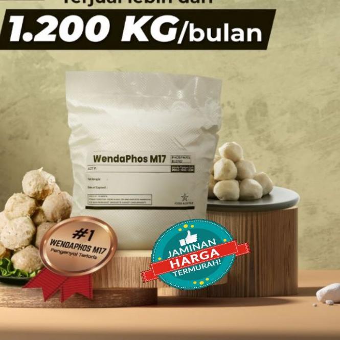 

♦ [0.8Kg / 1Kg] Wendaphos Pengenyal Bakso Sosis Pempek Nuget dll ♟