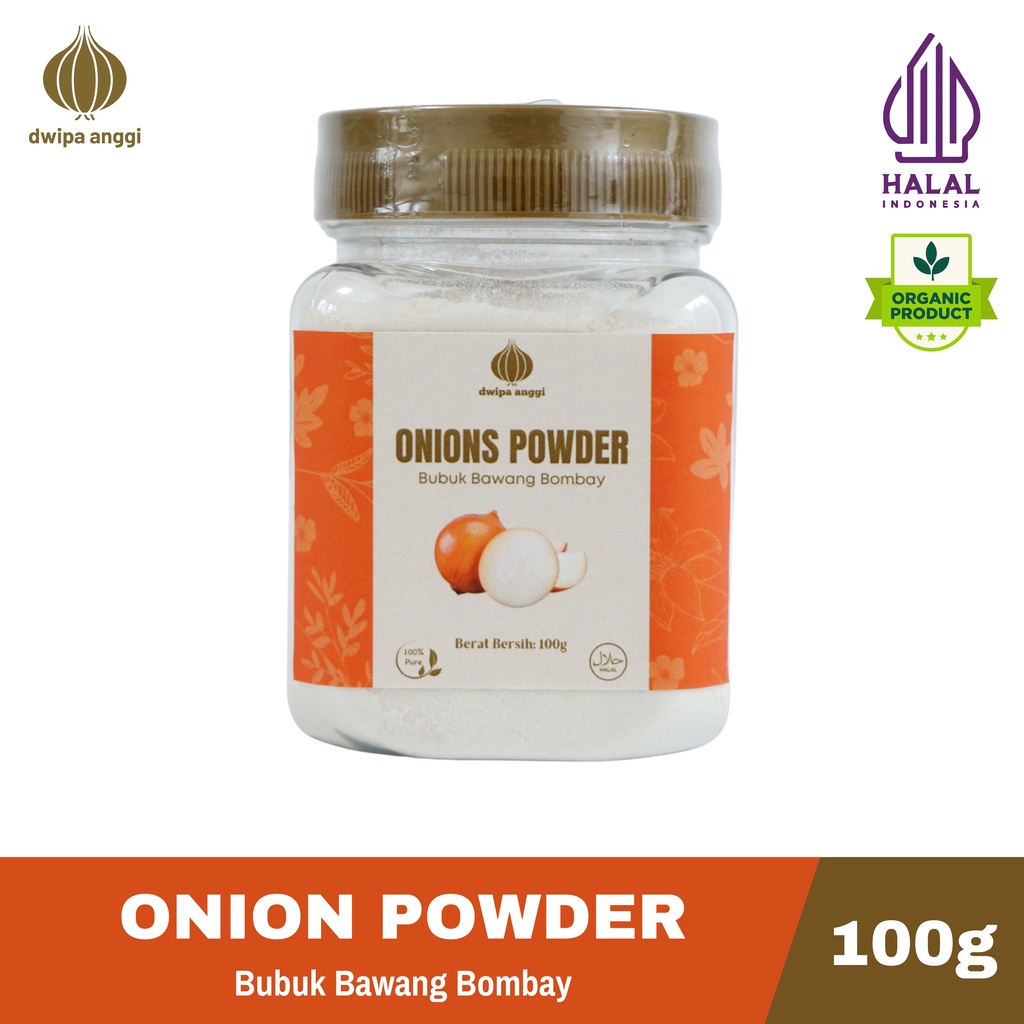 

Bubuk Bawang Bombay 100g | Onion Powder | Bubuk Bombay | Bubuk Onion
