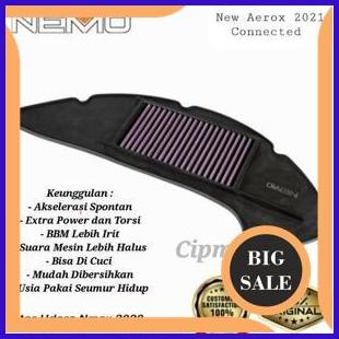accessories filter saringan udara new aerox conetted 2021 Nemo ferox 140ZZ3