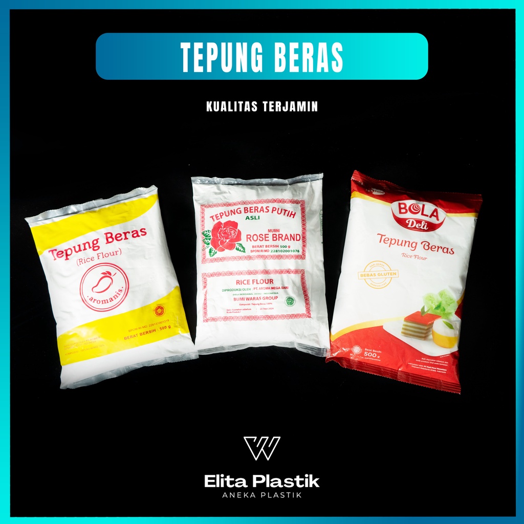 

Tepung Beras Rosebrand 500 Gram / Bola Deri / Aromanis Murah Pekanbaru