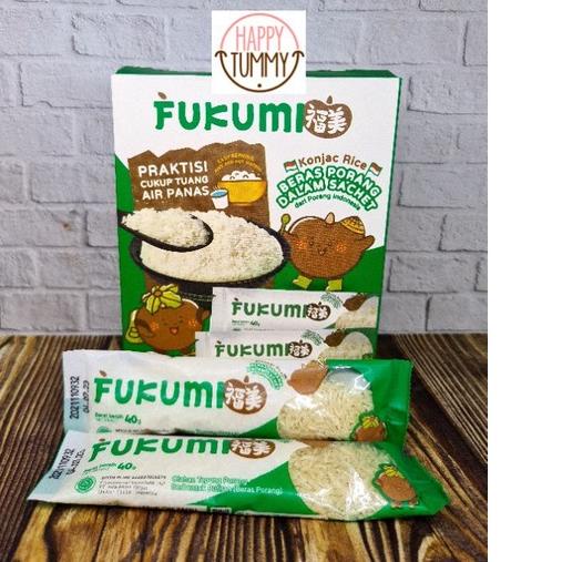 

✷ Fukumi beras porang box sachet shirataki beras diet instant rice low calories ☋