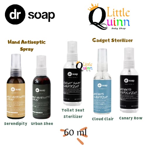 Dr Soap Hand Antiseptic / Dr soap toilet Seat Sanitizer / Dr soap gadget Sanitizer