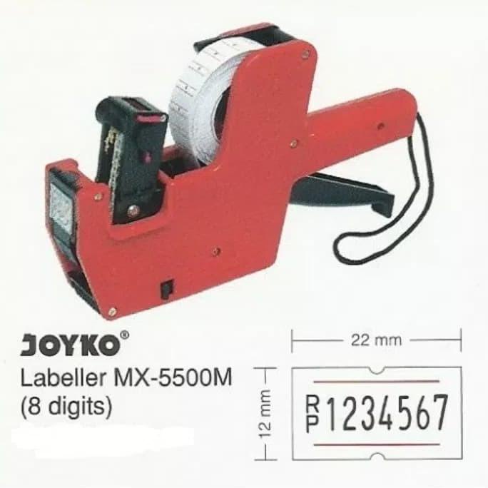 

label harga price labeller tag joyko mx 5500 / mx-5500m 1 baris buo05