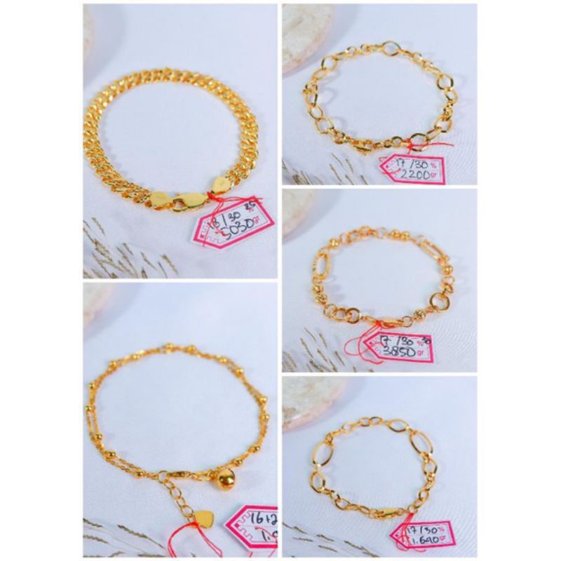 gelang emas 375