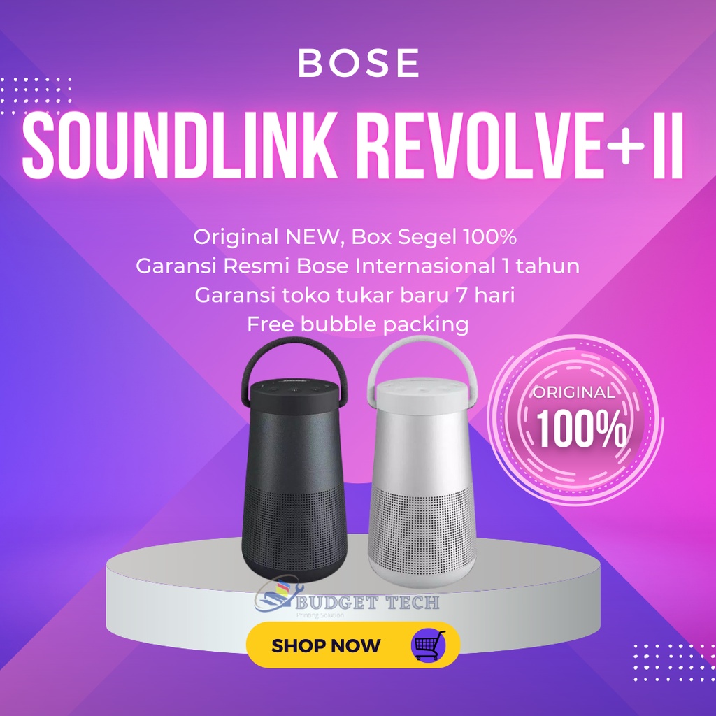Bose SoundLink Revolve Plus II Bluetooth Speaker Revolve+ II ORIGINAL