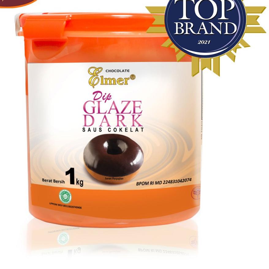 

۞ Elmer Dip Glaze Dark Gold 1 kg | Topping Donat | Selai Roti ♪