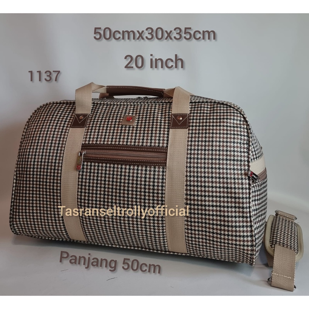 Tas Pakaian Travel Bag Polo Interclub size 50cmx30x35cm 20 inch