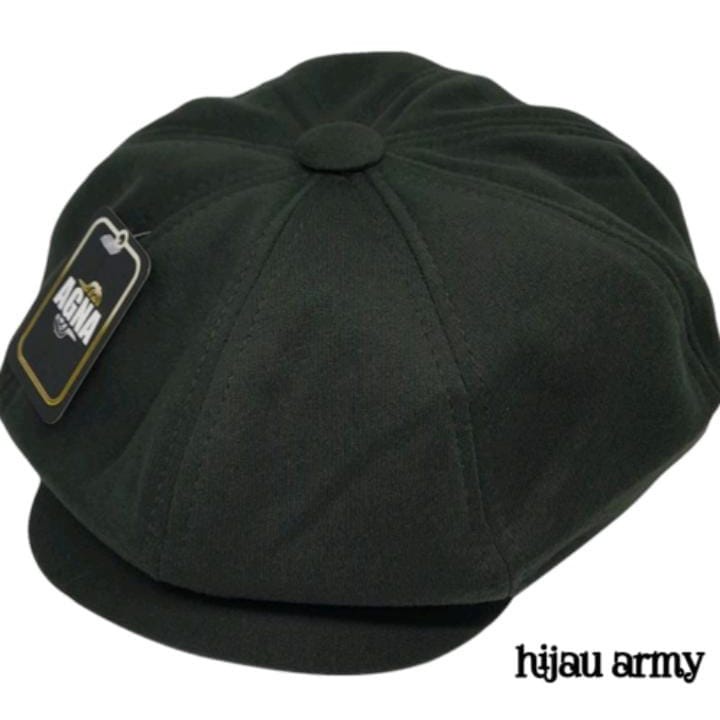 Topi Apollo Baret Cap NewsBoy Topi Seniman Pelukis Pria Wanita bisa bayar di tempat