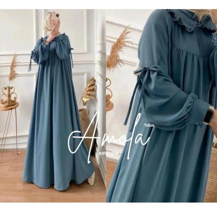 NEW STOCK GAMIS AMOFA CRINCLE AIRFLOW LD 120 CM
