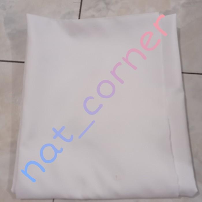 Best Seller Kain Katun Mikro Polos Putih 1 Meter