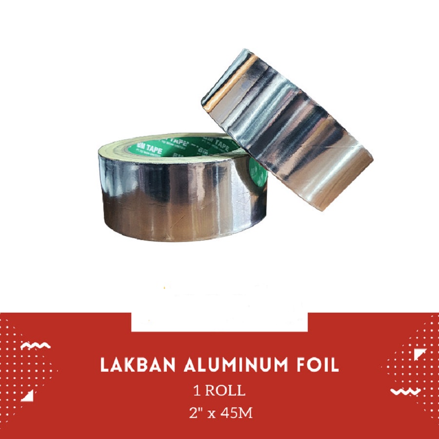 Aluminium Foil Tape Lakban 2 Inci Aluminium Tape 2 Inch Tahan Panas