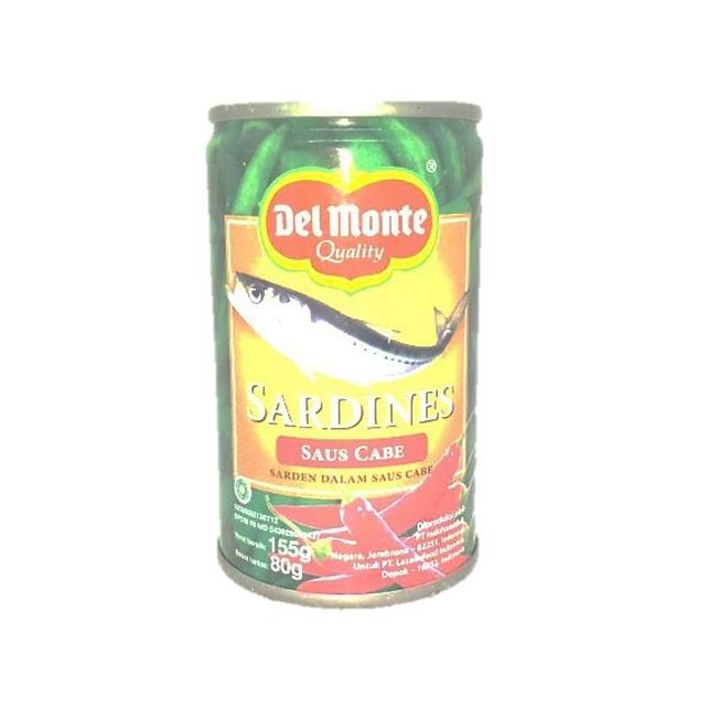 

Restock Delmonte Sarden Chilli 155 gr