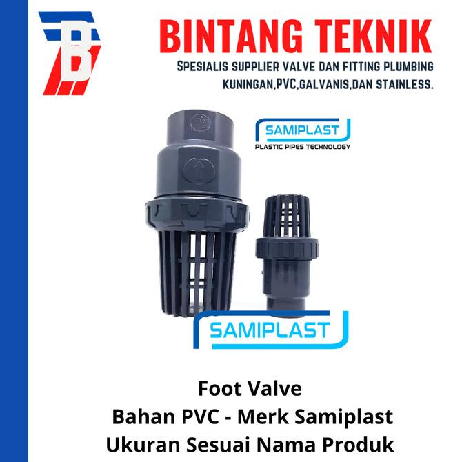 Foot Valve 6" Inch Pvc Samiplast Jis