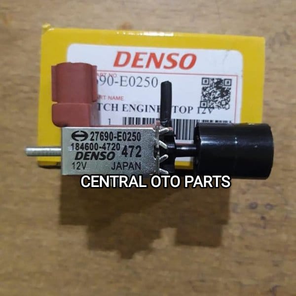 SWITCH ENGINE STOP DYNA SWITCH MATI MESIN DYNA HT125 HT130 12V DENSO