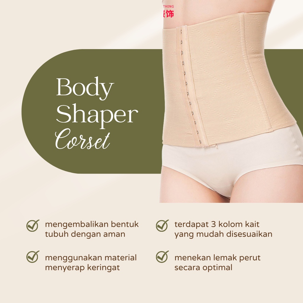 WERME - BODY SHAPER CORSET / KORSET PELANGSING PASCA MELAHIRKAN