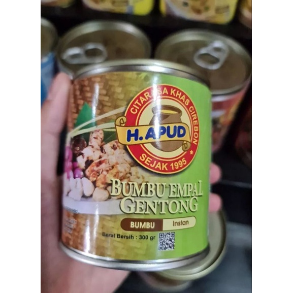 

Bumbu Empal Gentong HJ. Apud Kemasan Kaleng