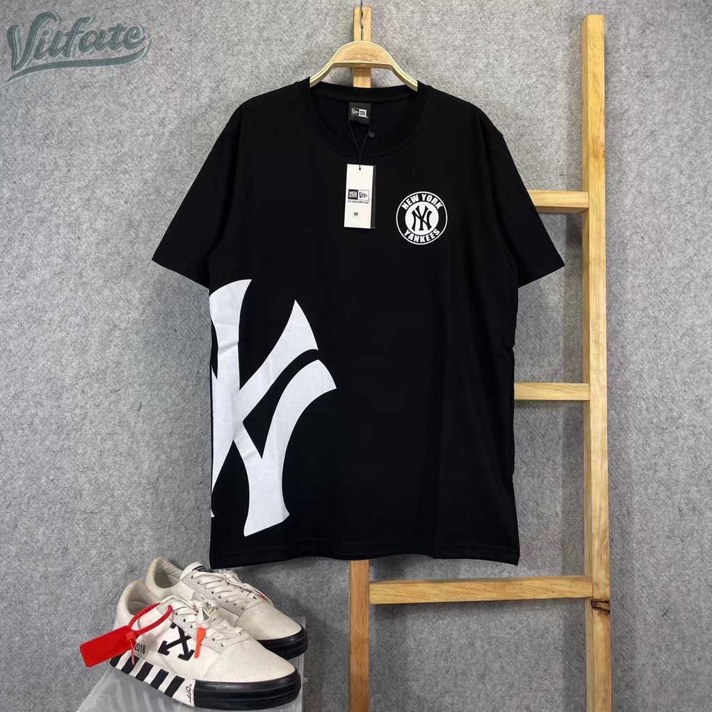 Kaos New York Baseball Black / Kaos Distro Pria Wanita Terbaru