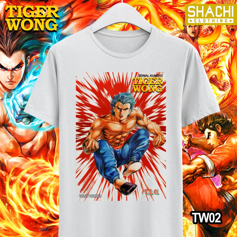 T Shirt Kaos Komik Jadul TIGER WONG – TW02, TW08 - Premium Cotton Combed 24S