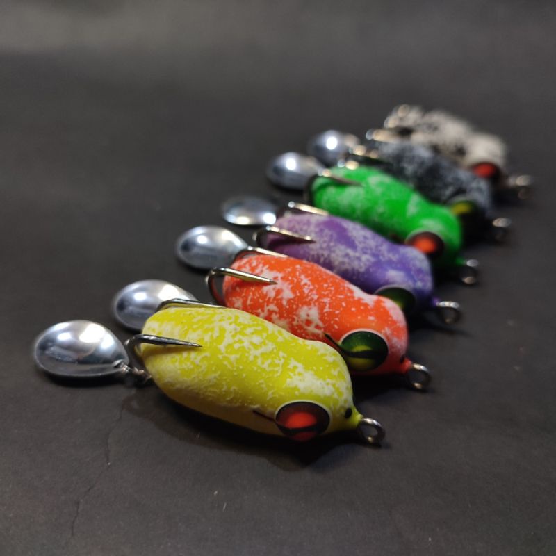 SOFT FROG JERUK 4CM HOOK VMC