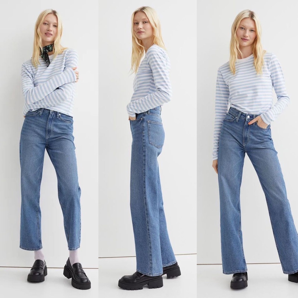 H&amp;m 90’S Baggy Jeans Highwaist