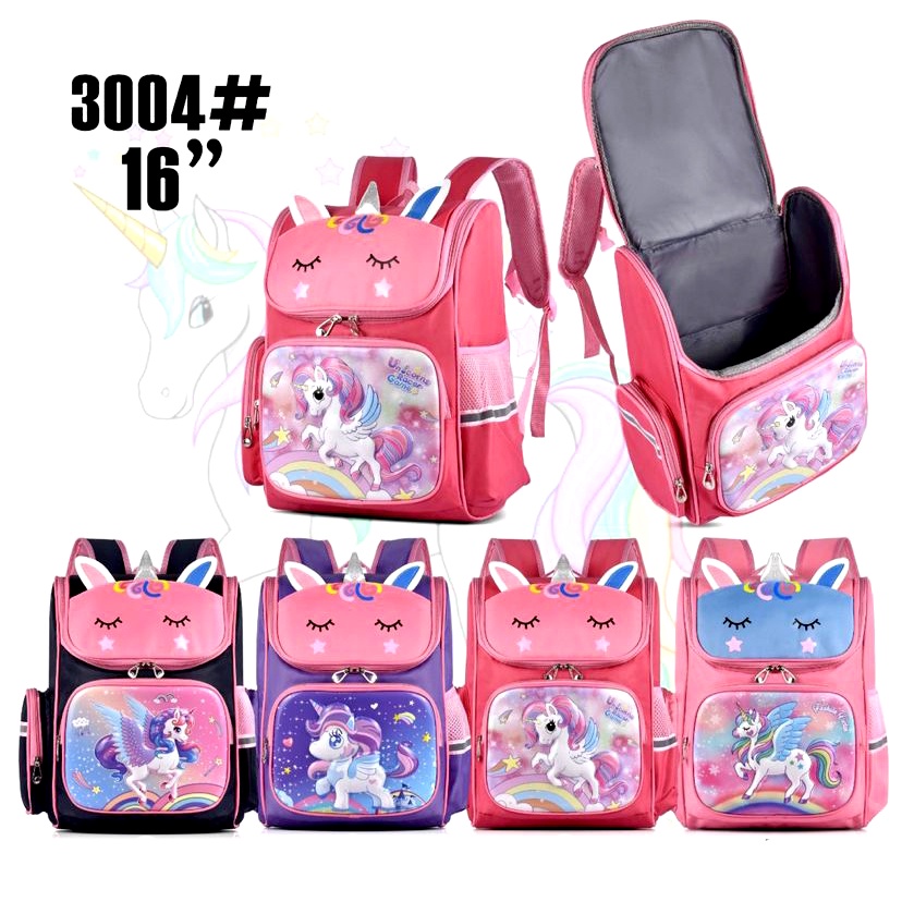 Tas Sekolah TK-SD-SMP Ransel Import Anak Laki dan Perempuan Backpack School Import Unisex SM Baby Original