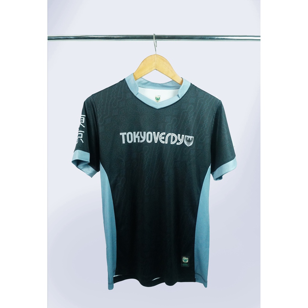TOKYO VERDY - Black Batik T-Shirt | Jersey | Kaos Bola Original