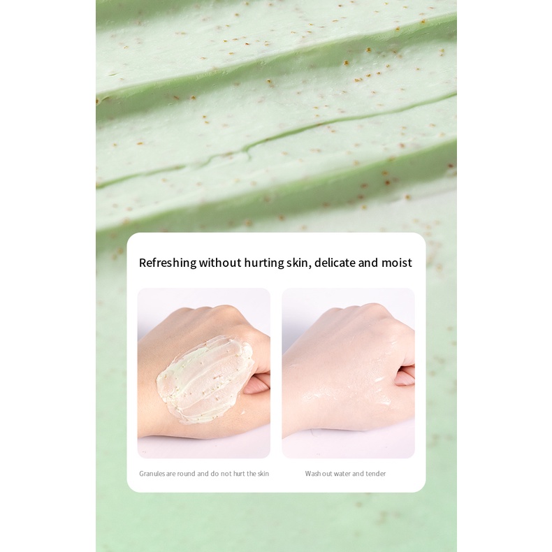 YOUBUY Avocado Face Bady Scrub 100gr Moisturizing Scrub  Exfolianting Cream