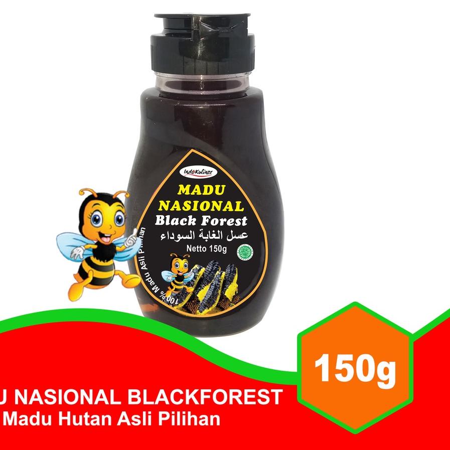 

♗ Nasional Black Forest 150gr + Propolis Polen Royal Jelly 1 Botol ♟
