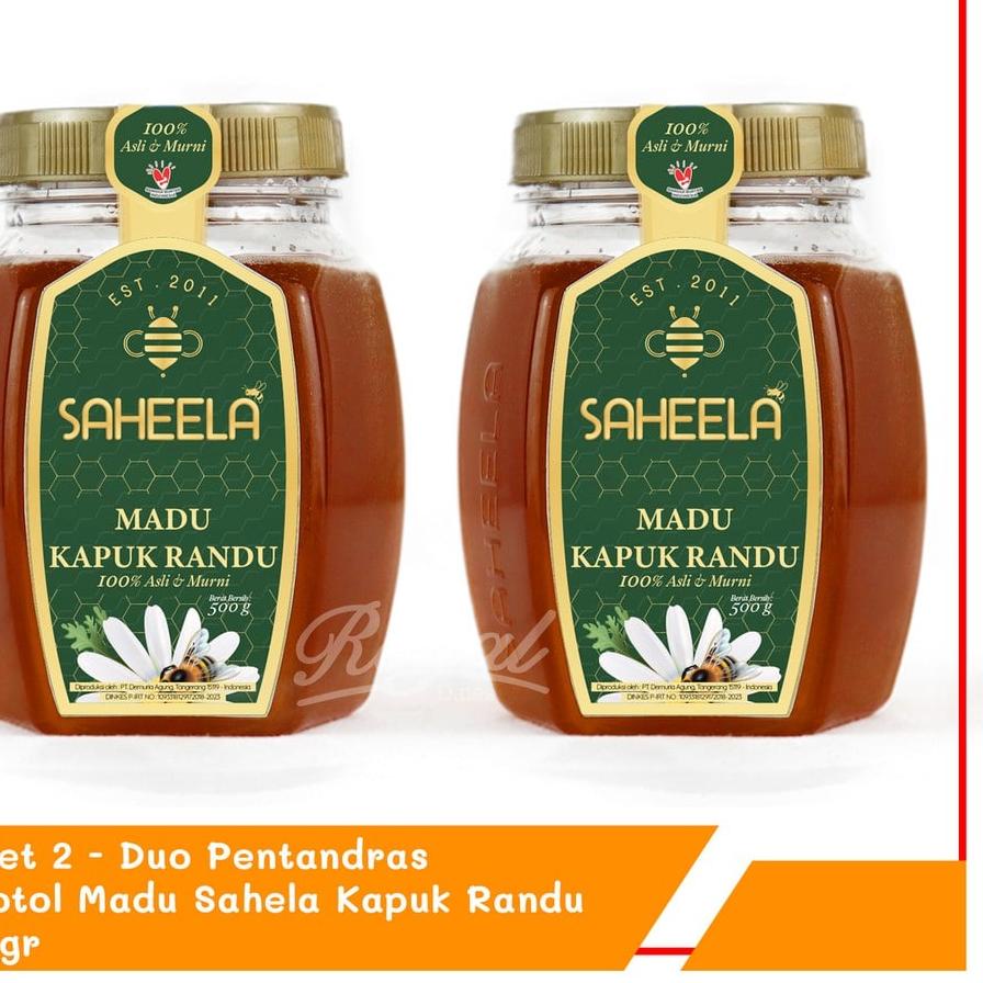 

➥ Saheela 2 Botol Murni Kapuk Randu Saheela 500gr [Paket Tenang] Berlisensi ❋