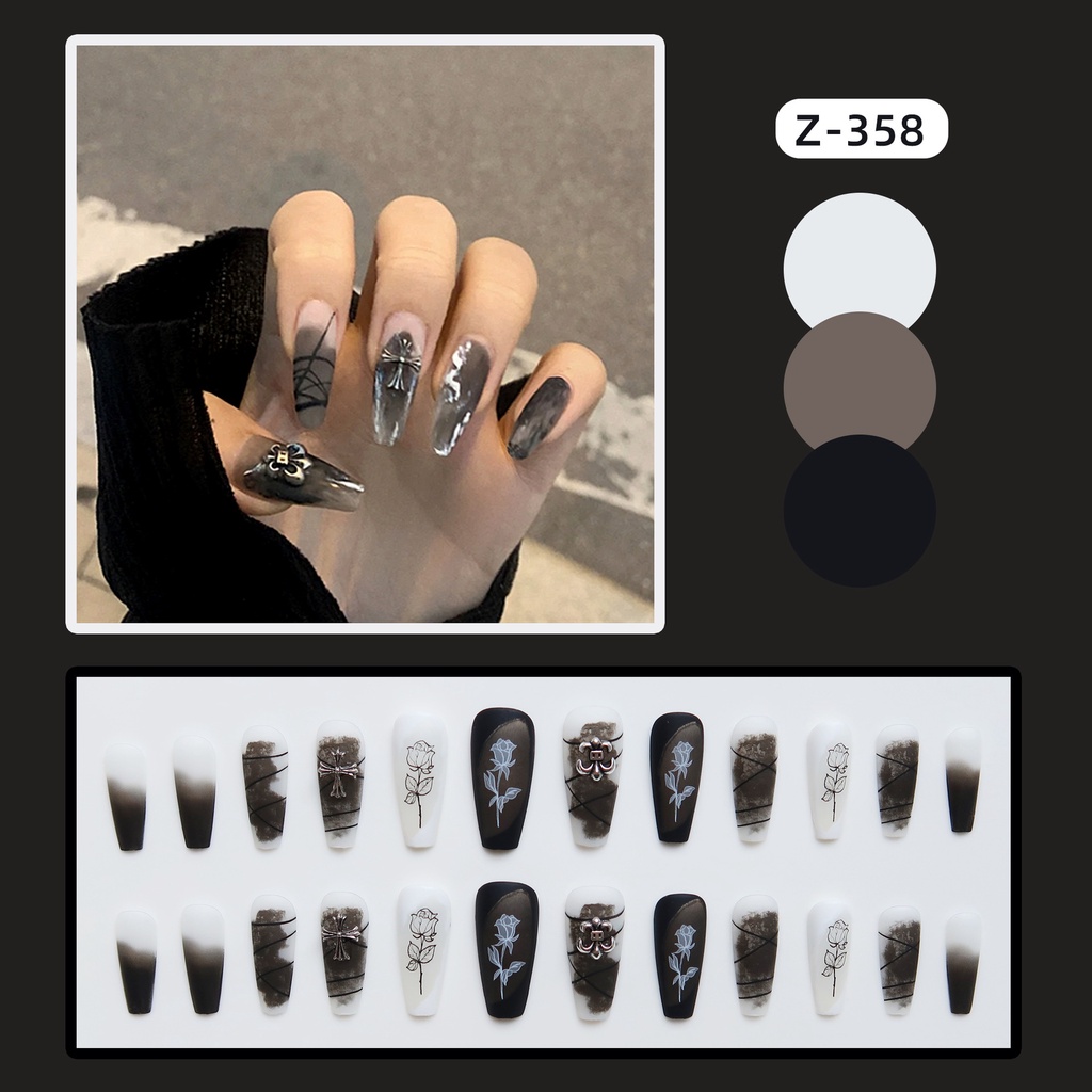 Halloween Spooky Fake Nails Set 8707