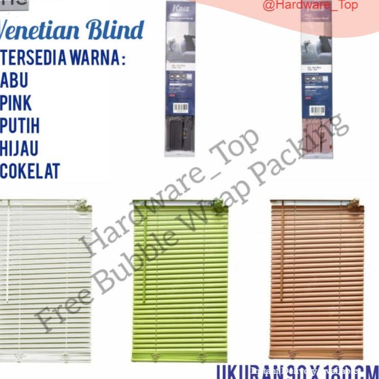 ☂  Kris Forhome Tirai Gulung PVC / Kerey PVC / gorden / Tirai / Venetian Blinds ✩