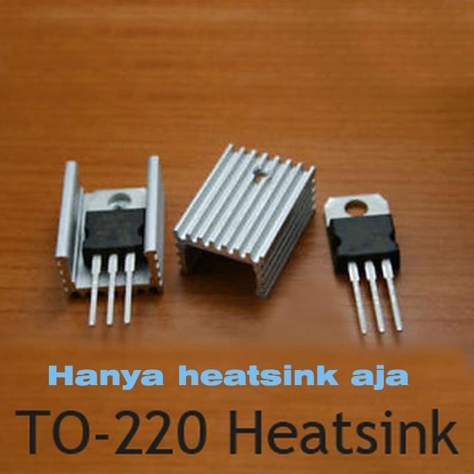 Heatsink TO - 220 IC Transistor 21x15x10mm Aluminium Heat Sink AI89 puw331 Ayo Beli