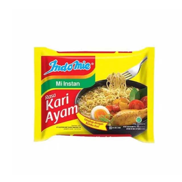 

INDOMIE KARI AYAM BAWANG GRG 72 GR