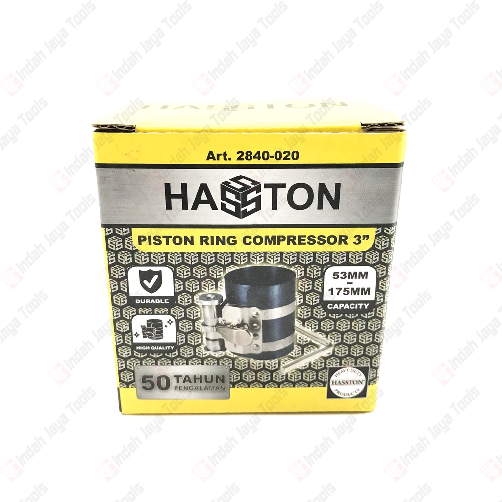 HASSTON Piston Ring Compressor 3 4 Inch - Alat Buka Press Piston Seher