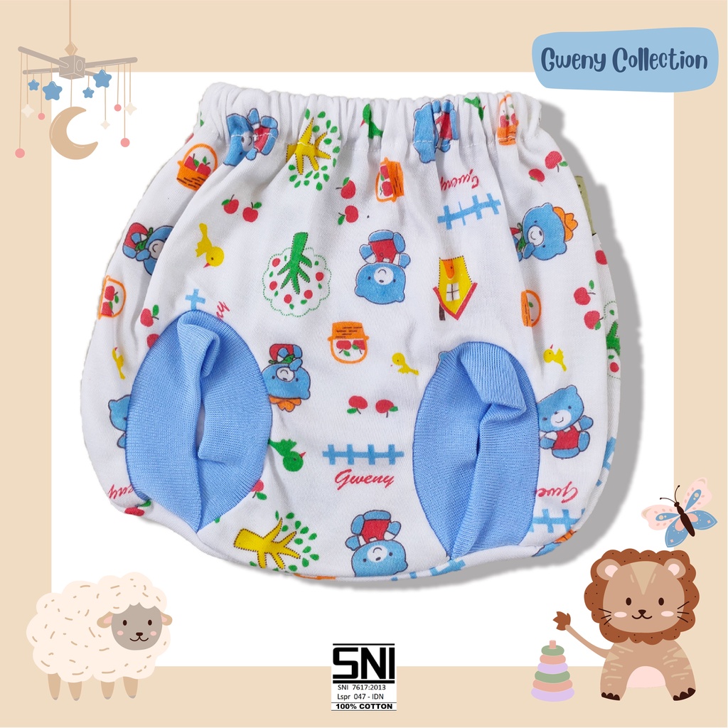 Celana Kacamata Bayi / Celana Kacamata Anak Motif Homey Bear Gweny