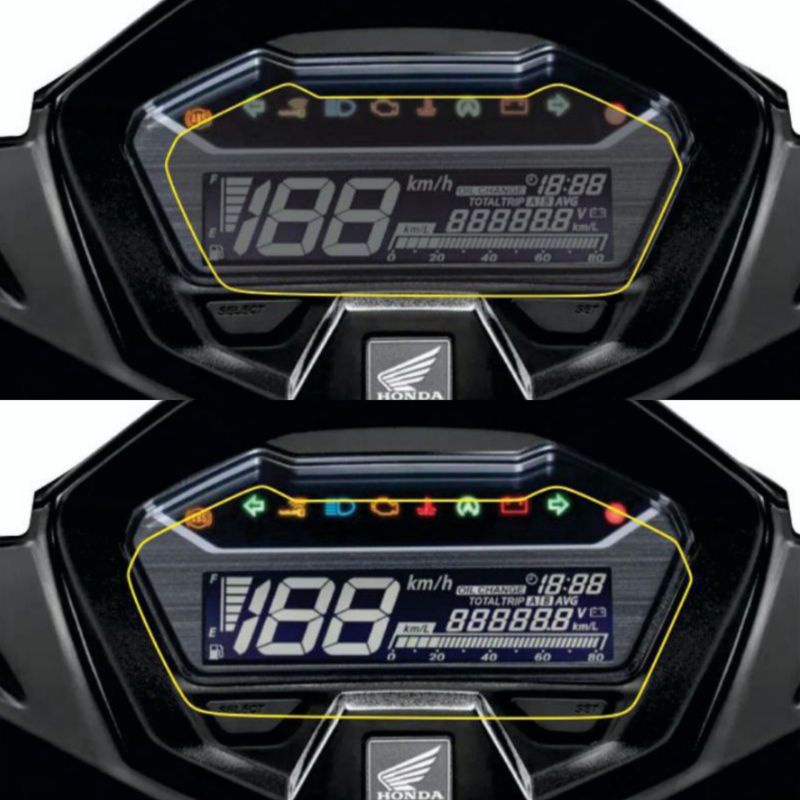 Stiker Setiker Pelindung Spidometer Vario 160 2022 - 2024 Vario 150 2018 - 2021