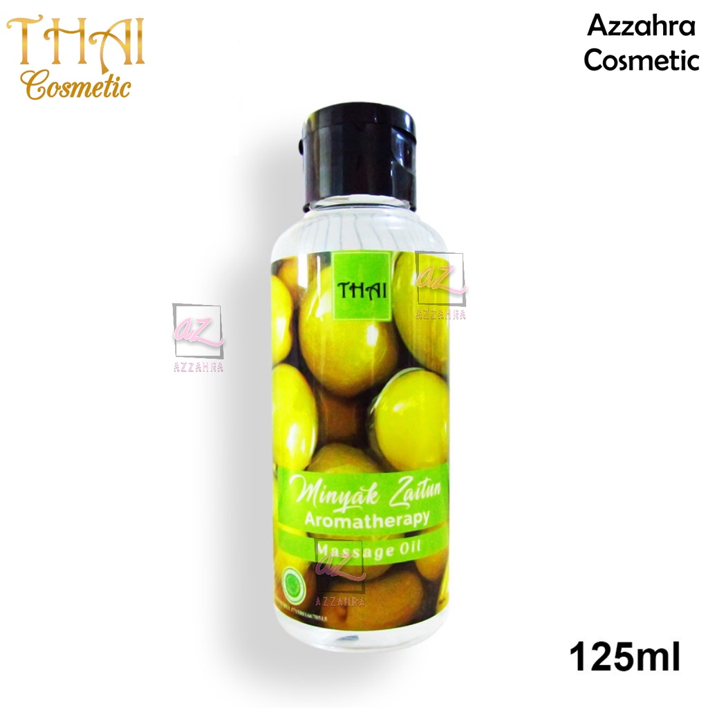 Thai Massage Oil Aromatherapy Olive Oil 125ml - Perawatan Rambut Dan Tubuh