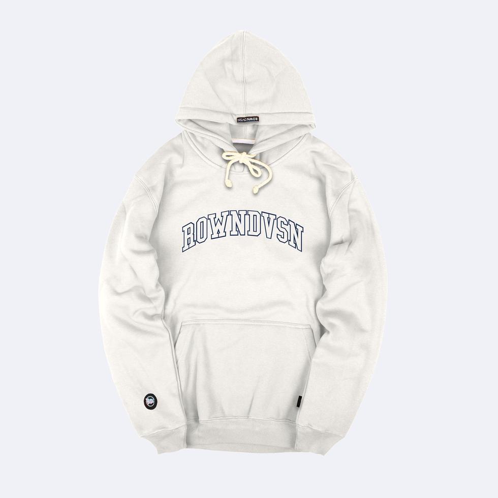 STOK TERBARU Rowndivision Hoodie Pullover - ROWNDVSN Serrano Off White