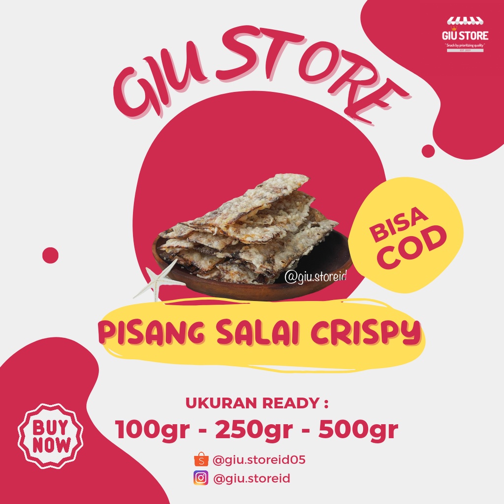 

SALAI PISANG CRISPY @250GR & 500GR