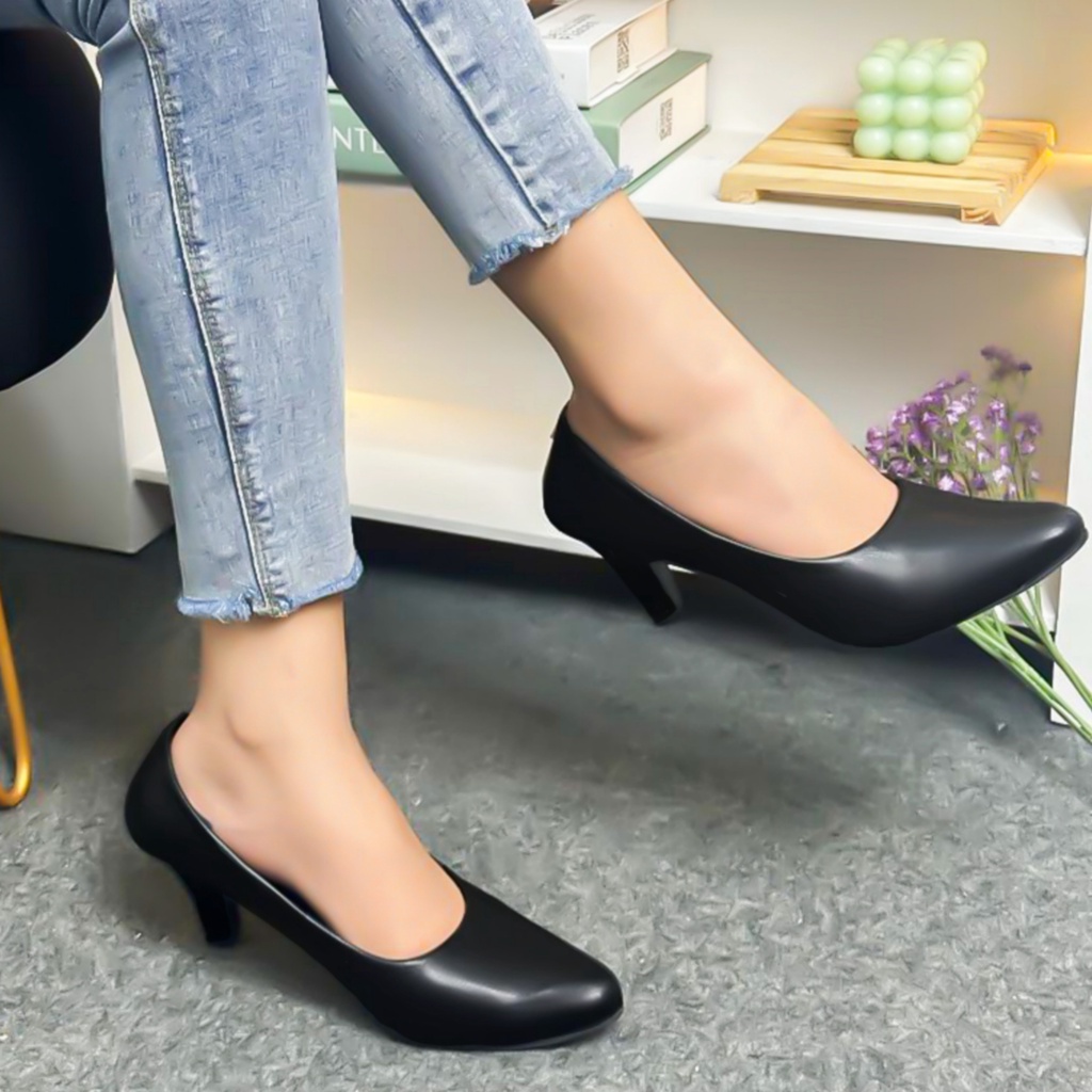 QZ - Belinda Heels Kerja / Pesta Wanita UL 58