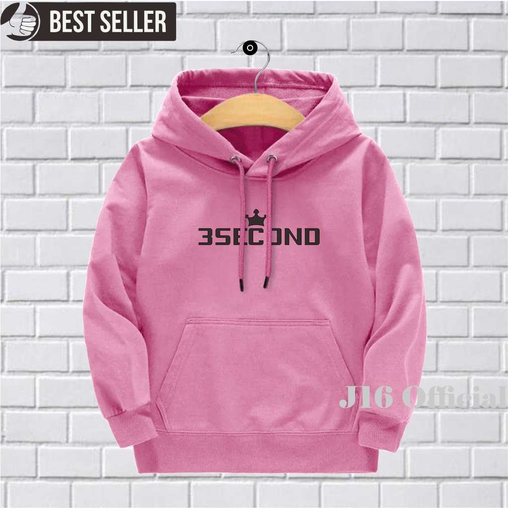 Jaket SWEATER HOODIE Anak Usia 4 - 12 Tahun 3SCOND TERLARIS