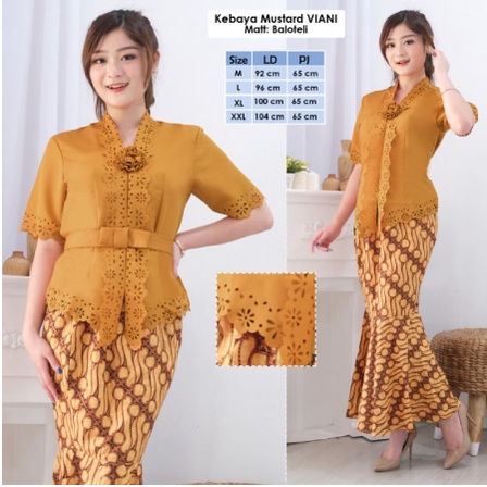 NewTrendy Atasan Kebaya Encim Viani Katun Modern