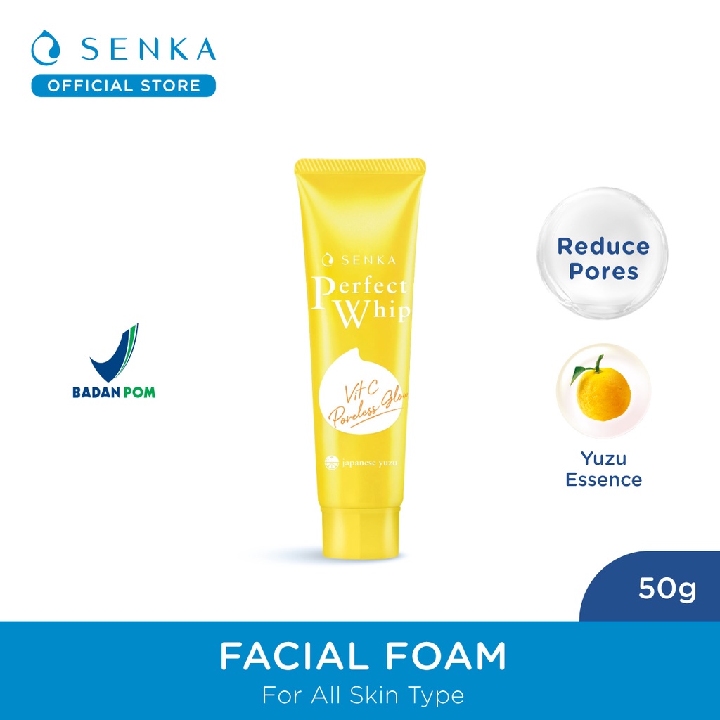 SENKA Perfect Whip Vit C Poreless Glow - 50gr