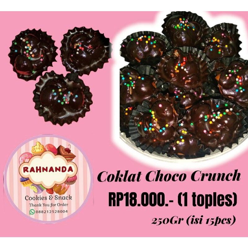 

Kue Murah Lebaran Cemilan Coklat Choco Crunch 250gr